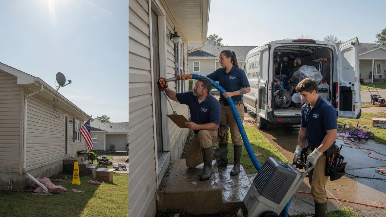 Ceiling Water Damage Restoration in Needles, CA near me